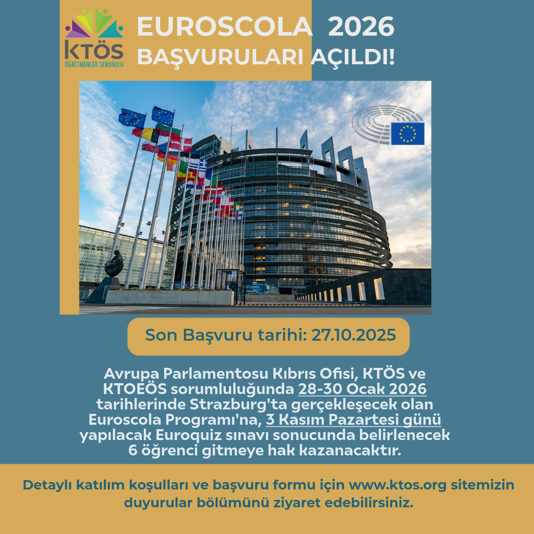 Avrupa Parlamentosu’nun Euroscola 2026 Programı Kayıtları Başladı