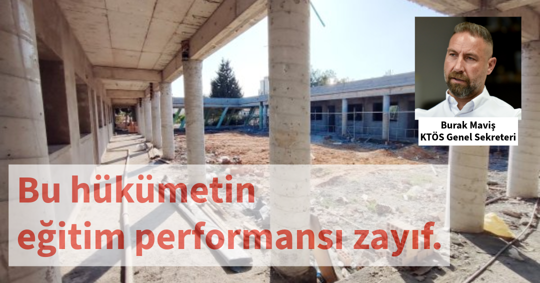 KTÖS Genel Sekreteri Burak Maviş Yenidüzen Gazetesi’ne eğitim/öğretim yılını değerlendirdi.