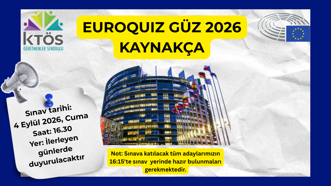 2026-2027 Euroscola Sınavına Yönelik Kaynakça Yayınlandı
